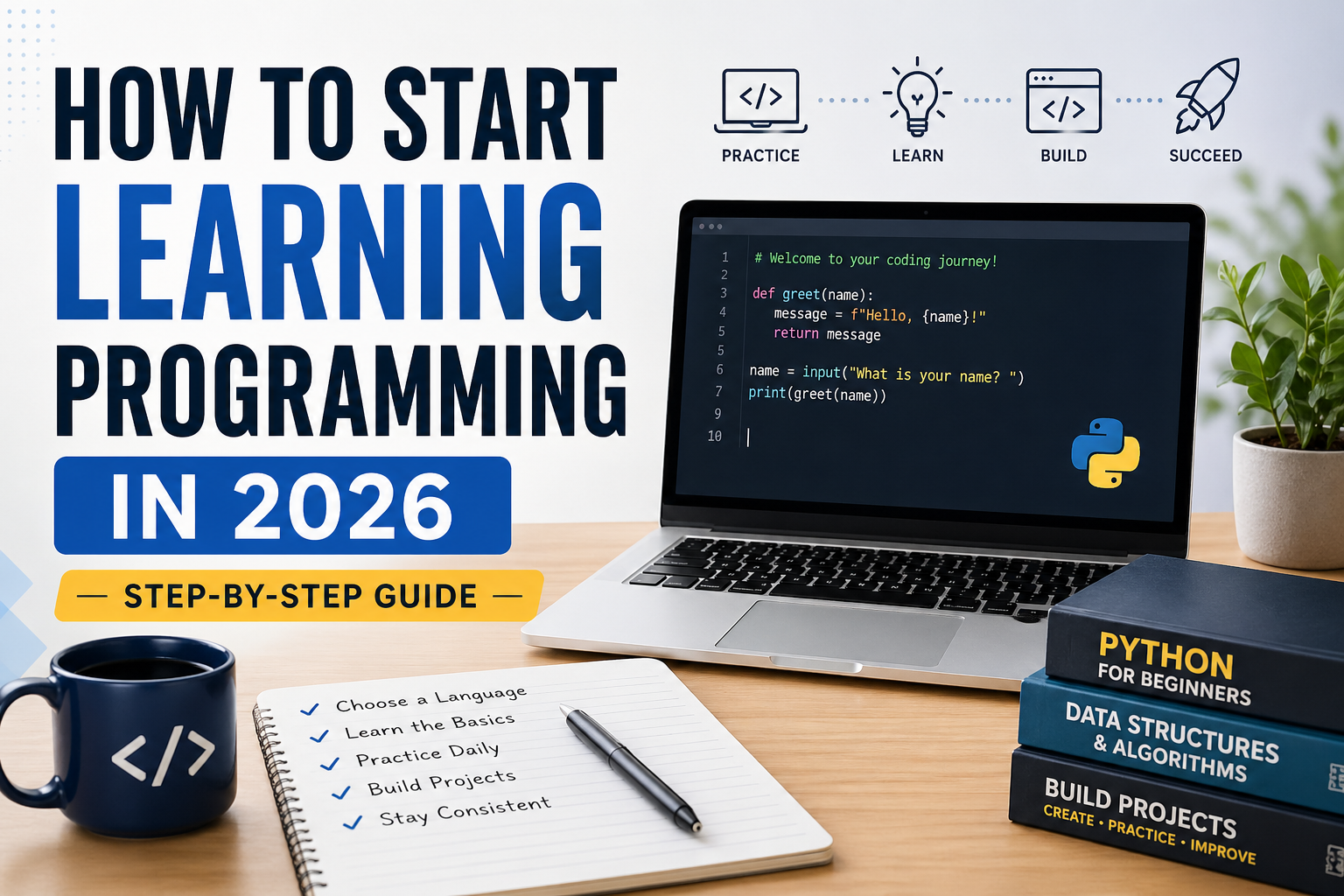 How to Start Learning Programming in 2026 (Step-by-Step Guide)