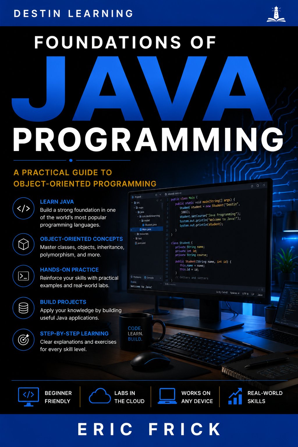 Foundations of Java Programming course cover